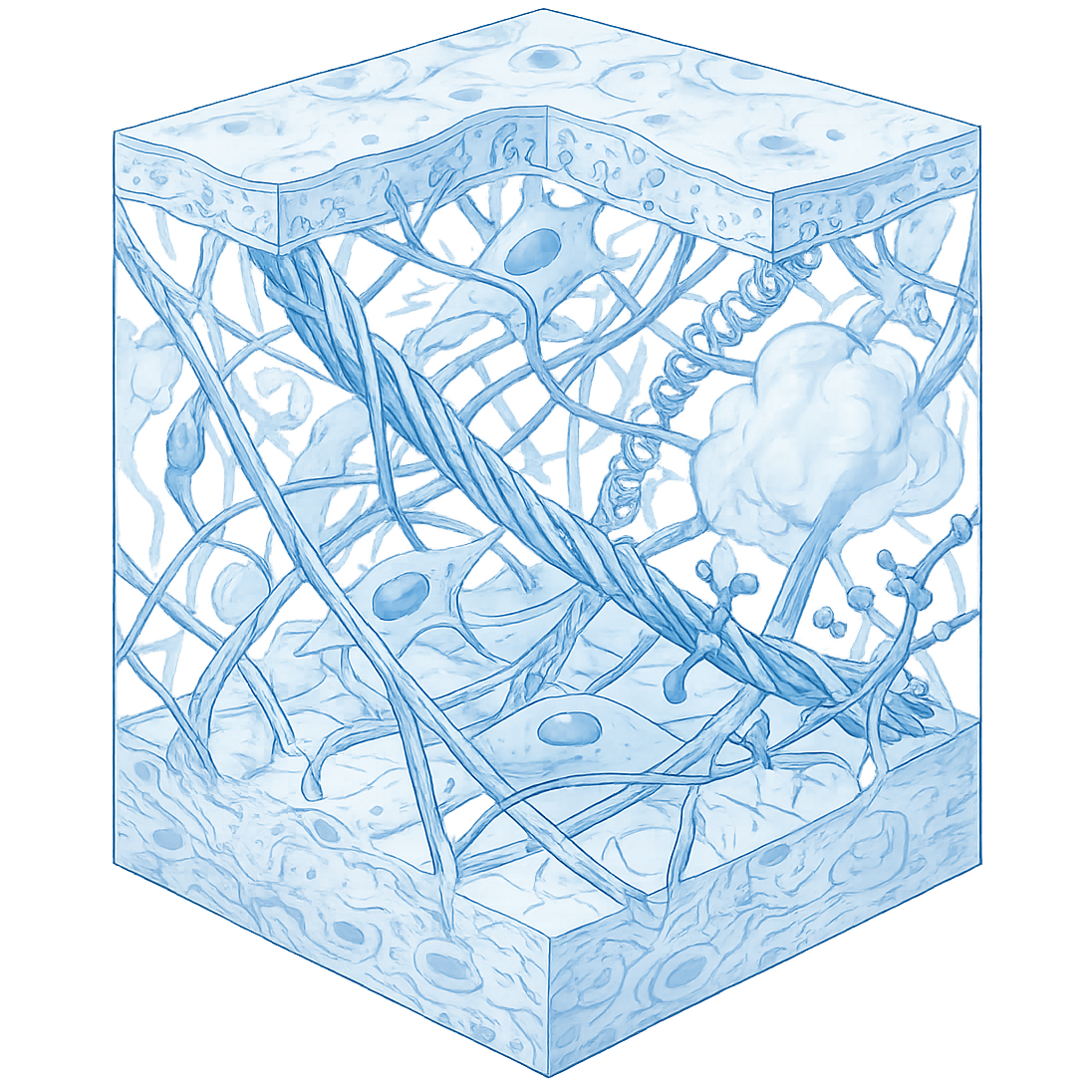 ECM 3D structure